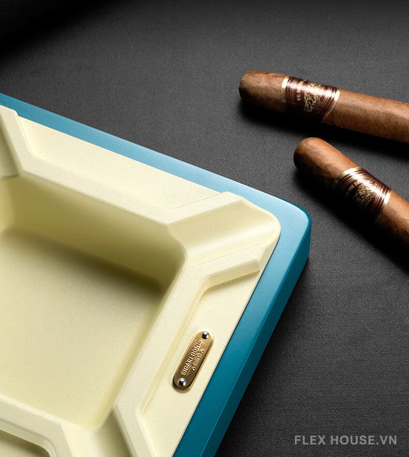Gạt tàn cigar bằng sứ phối màu nghệ thuật CGL9609 6