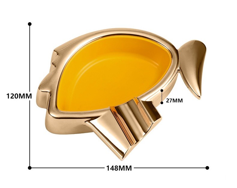 Gạt tàn cigar hợp kim kẽm hình cô gái sáng tạo HC3608 9