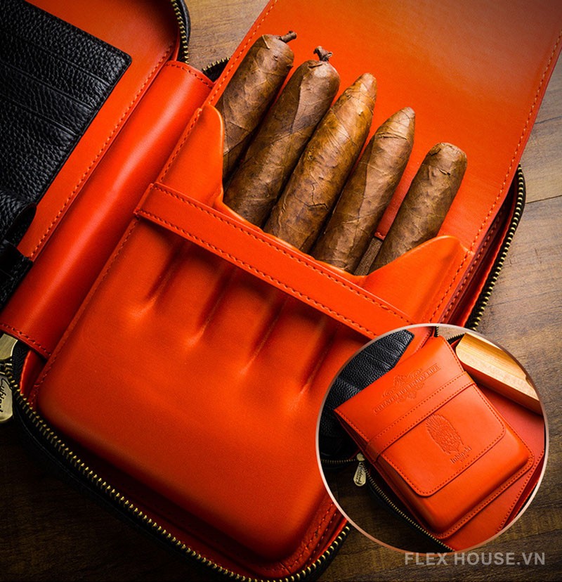 Hộp đựng cigar mini chức năng 5 in 1 tiện lợi LBS601 13