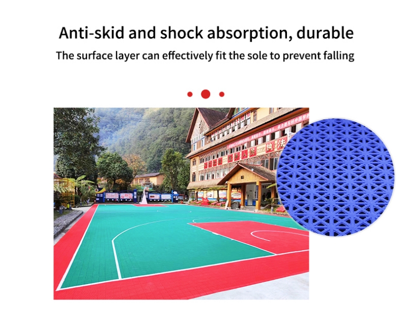 Thảm bóng rổ ngoài trời sân futsal sàn thể thao TPYD1 20