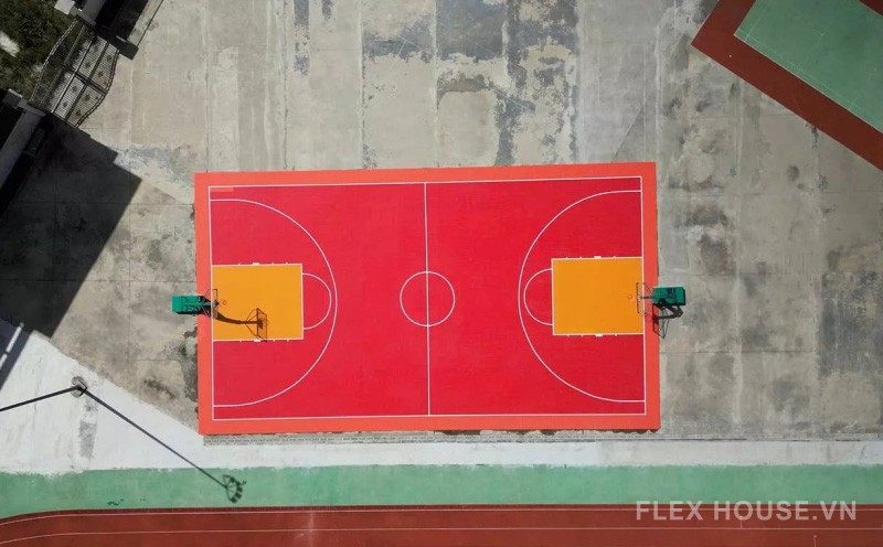 Thảm bóng rổ ngoài trời trong nhà chuyên dụng TEQ88D 21