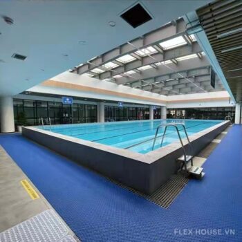 Thảm chống trơn trượt bể bơi lắp ghép tiện dụng TQ35YY