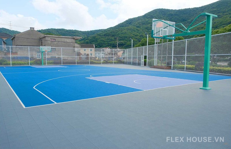Thảm sân bóng rổ sân chơi lắp ghép ngoài trời TQ35YD4 28
