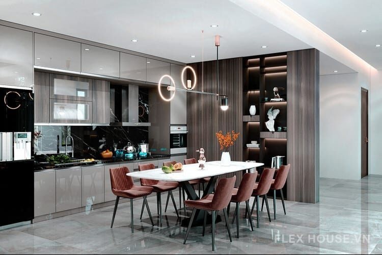 thiết kế tủ bếp đẹp
