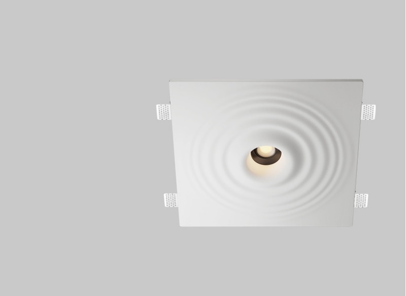 Đèn LED âm trần lối đi hoa văn gợn sóng KSG058 10