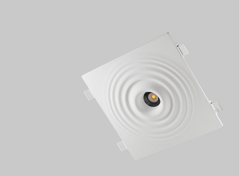 Đèn LED âm trần lối đi hoa văn gợn sóng KSG058 11