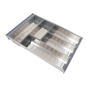 Khay chia muỗng đũa thép không gỉ tiện dụng Taura JHC