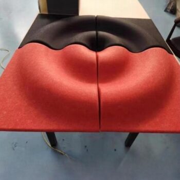 Tấm tiêu âm hoa văn Swirl vòng xoáy 3D sáng tạo GDSW