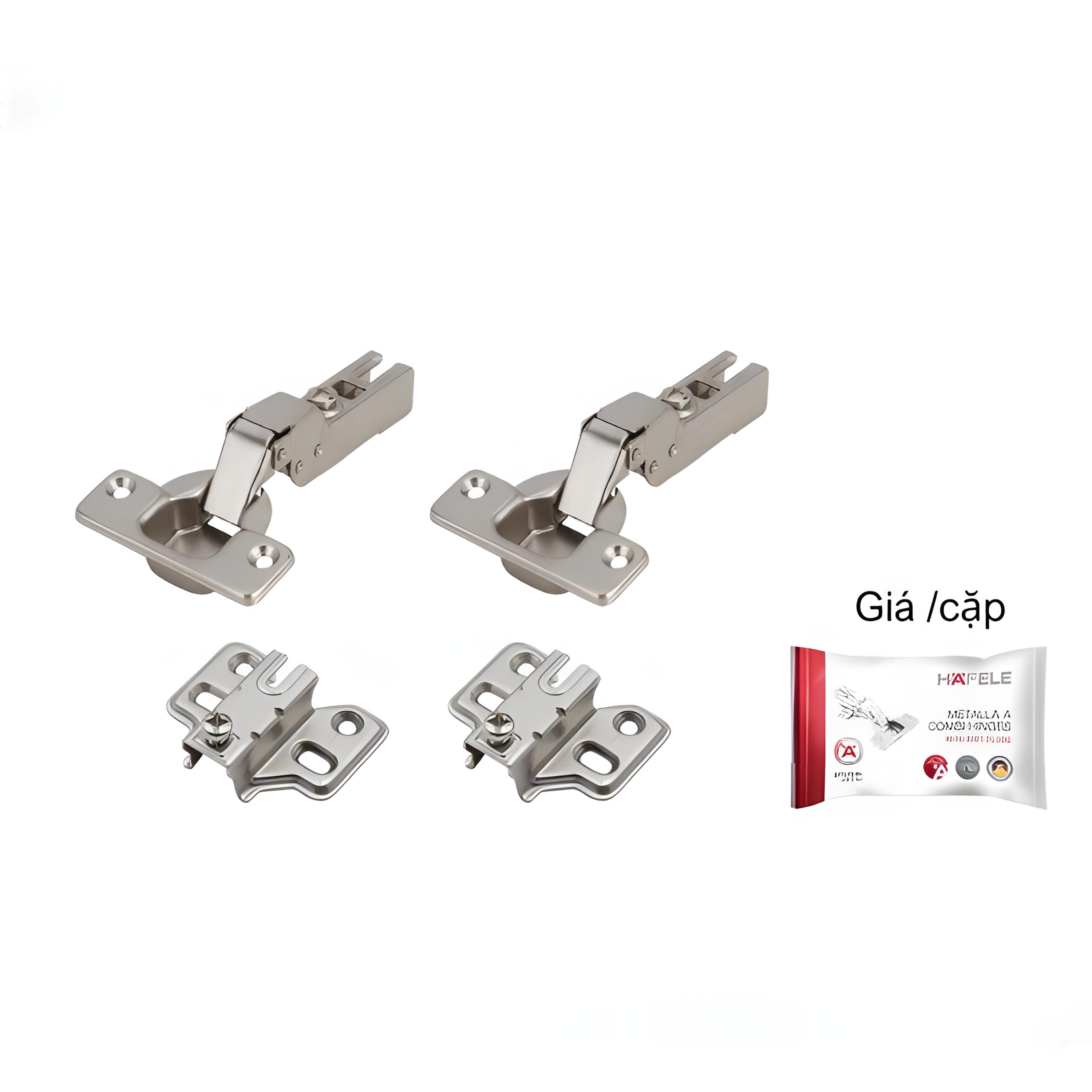 Bản lề thép trùm nửa giảm chấn 493.03.024