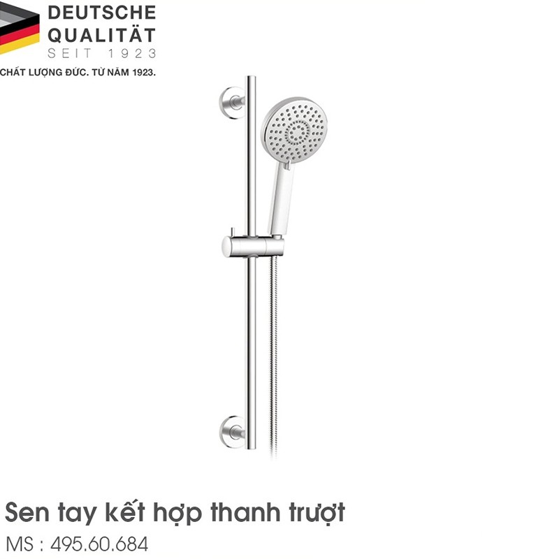 Bộ sen tay Airsense 120R kết hợp thanh trượt Hafele 495.60.684 6