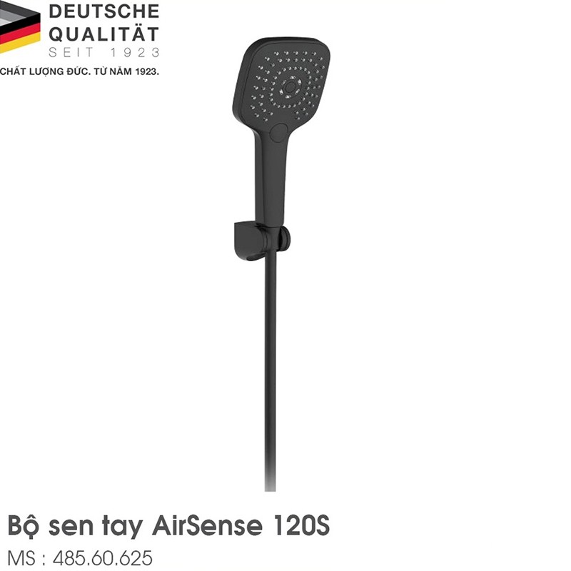 Bộ sen tay màu đen AirSense 120S Hafele 485.60.625 6
