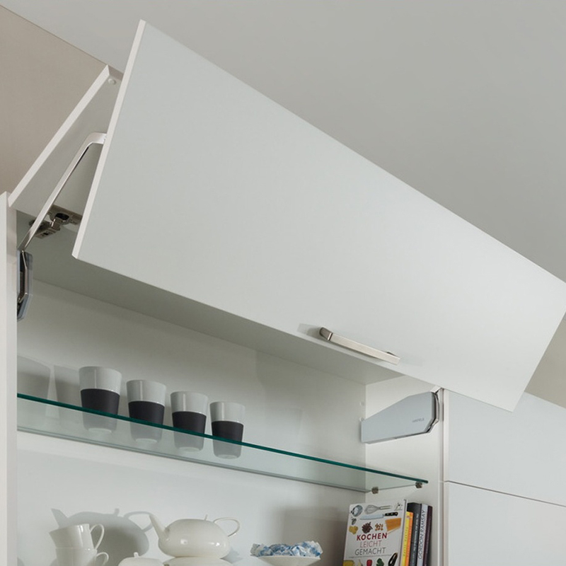 Bộ tay nâng Free Fold Short nắp trắng Hafele 493.05