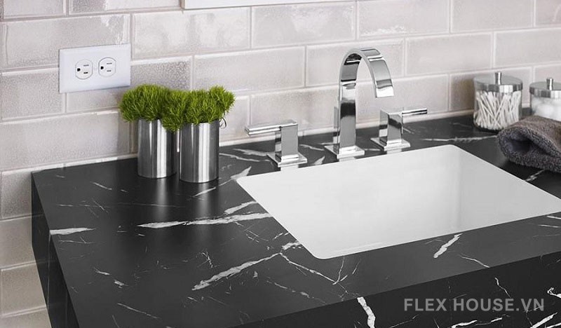 Kinh nghiệm chọn bồn rửa mặt cho phòng tắm nhỏ 5 Bồn rửa mặt thiết kế âm bàn sang trọng tiện nghi