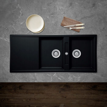 Chậu rửa chén đá Gransilk HS20-GKD2S80 Hafele 570.33.330