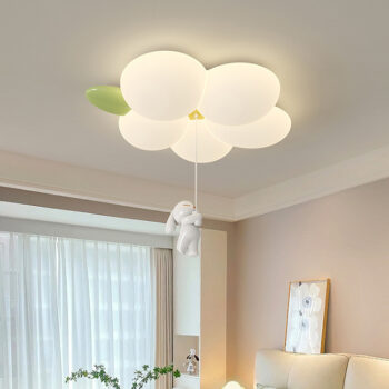 Đèn ốp trần hình hoa decor phòng trẻ em NVC405 - bìa