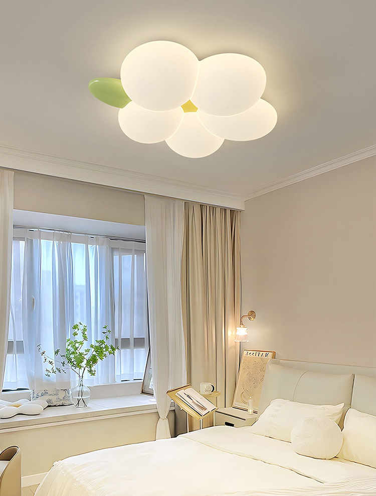 Đèn ốp trần hình hoa decor phòng trẻ em NVC405 6