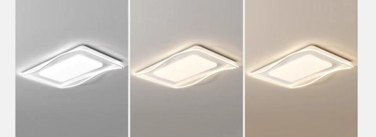 Đèn trần Led chữ nhật phòng khách hiện đại NVC898 11