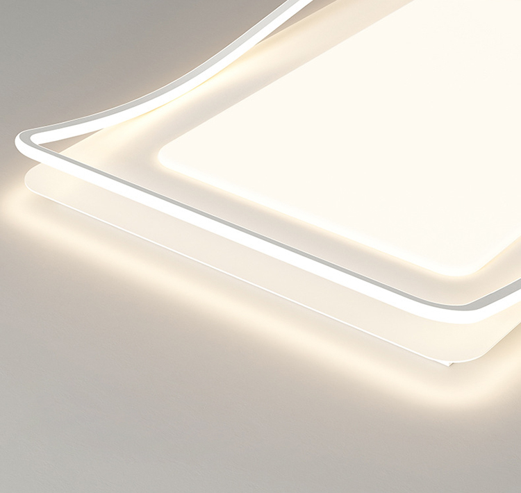 Đèn trần Led chữ nhật phòng khách hiện đại NVC898 7