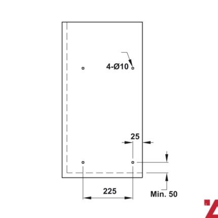 Giá đựng chén bát nhà bếp Presto Hafele 544.40.0 (4)