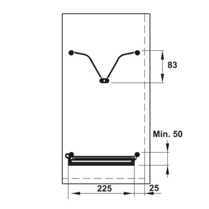 Giá đựng chén bát nhà bếp Presto Hafele 544.40.0 (5)