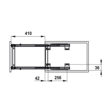 Gía đựng xoong nồi chính hãng Hafele 549.08.428(2)