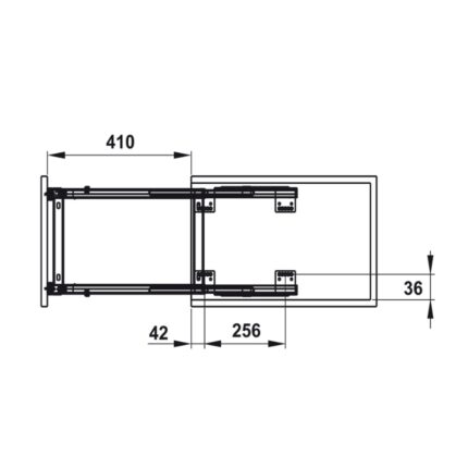 Gía đựng xoong nồi chính hãng Hafele 549.08.428(2)