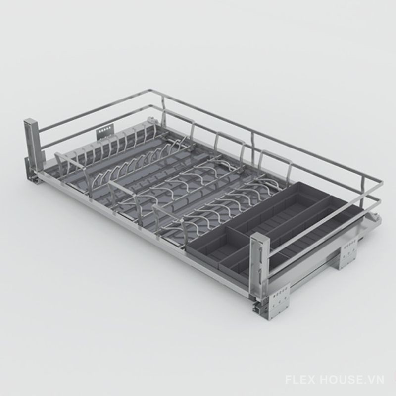 Kệ đựng bát đĩa cố định Kason Flex 549.08.8 chất liệu cao cấp