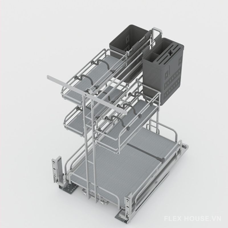 Kệ đựng gia vị dao thớt Omero Multi 595.00.806 chính hãng