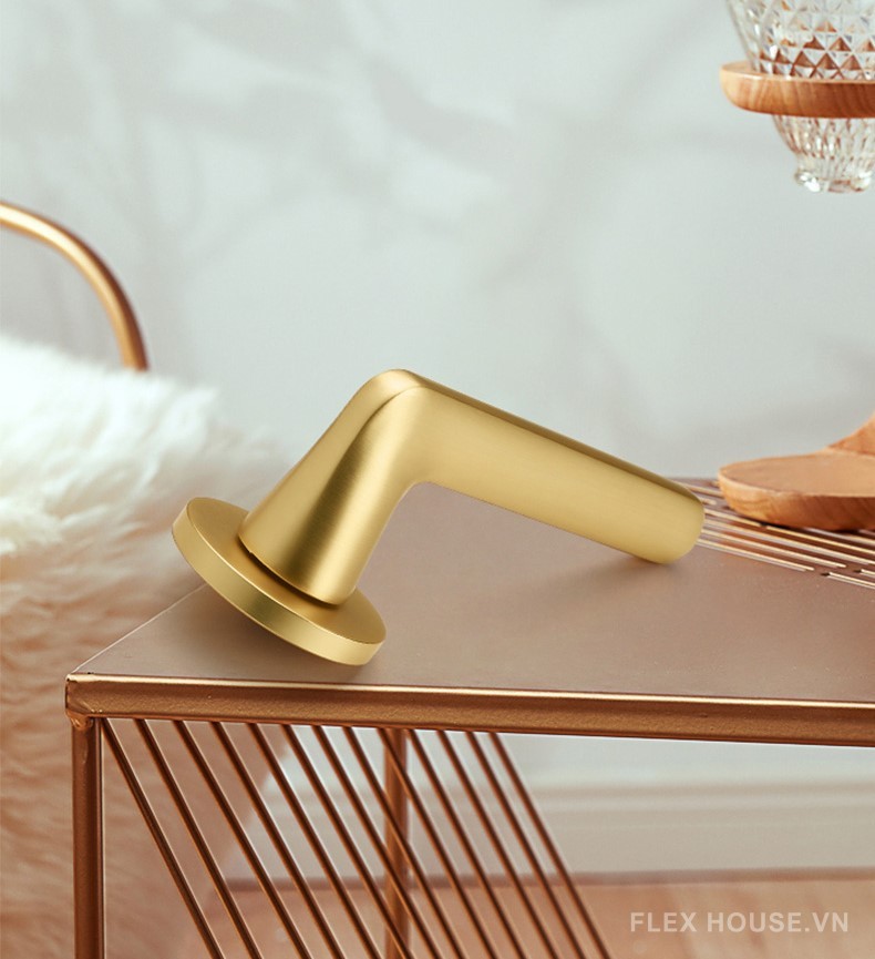 Khóa cửa phòng tay gạt hợp kim sang trọng A01-218ZY 4