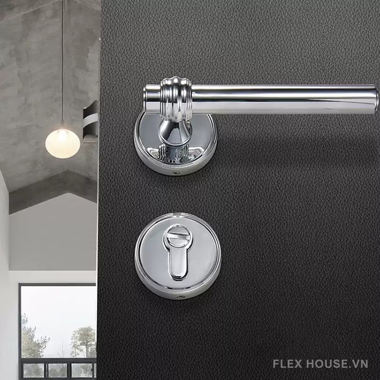 Khóa cửa tay gạt hợp kim hiện đại Bắc Âu SHB35 9