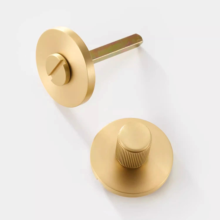 Khóa cửa trượt bằng đồng núm vặn DOR663 9