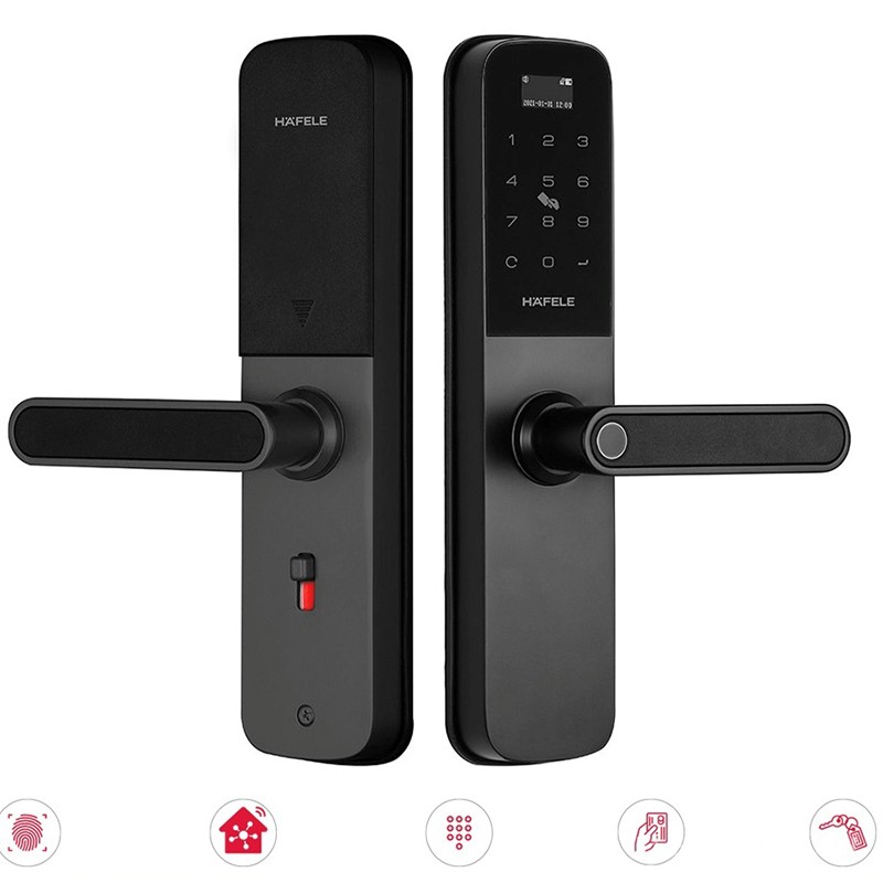 Khóa cửa vân tay DL6100 Hafele 912.20.582 7