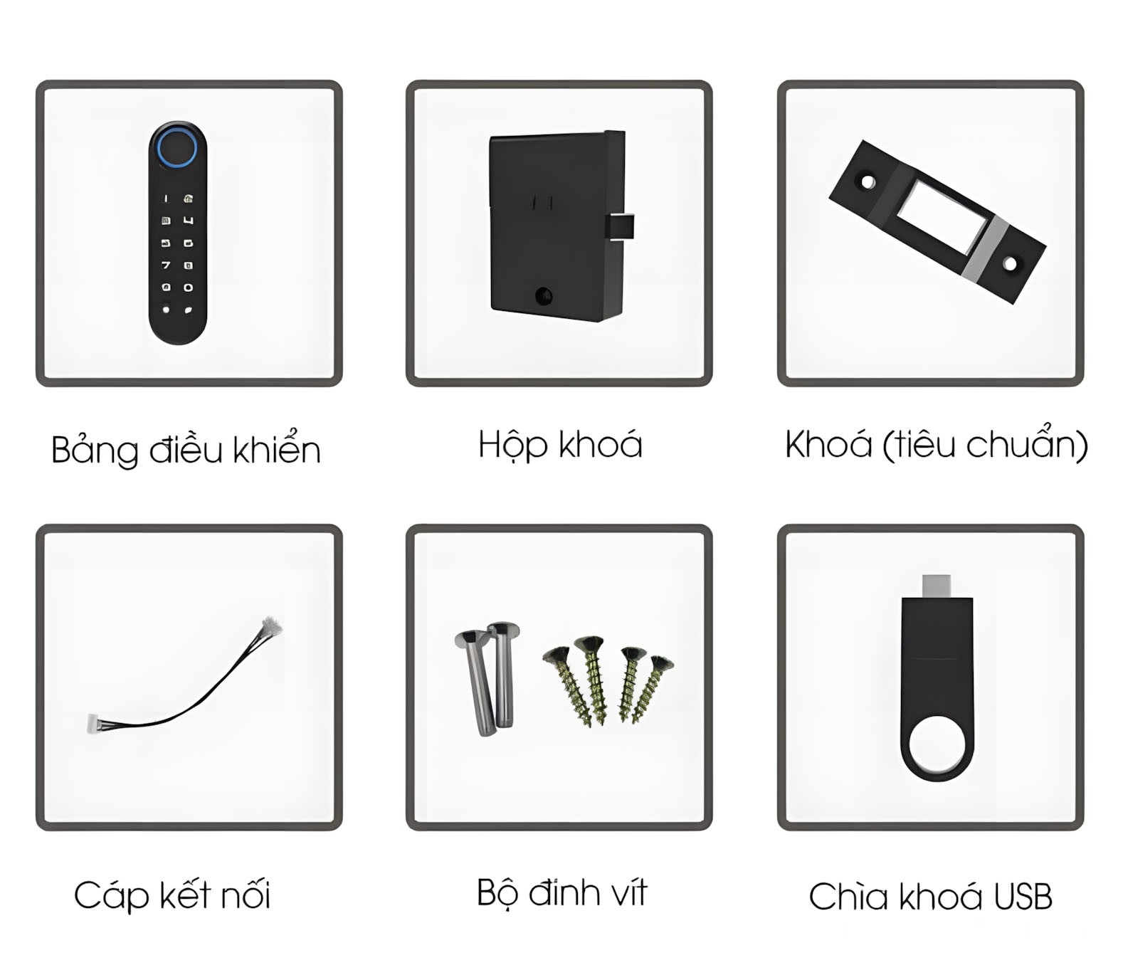 Khóa tủ điện tử vân tay và mật mã thông minh Taura YLF020 10