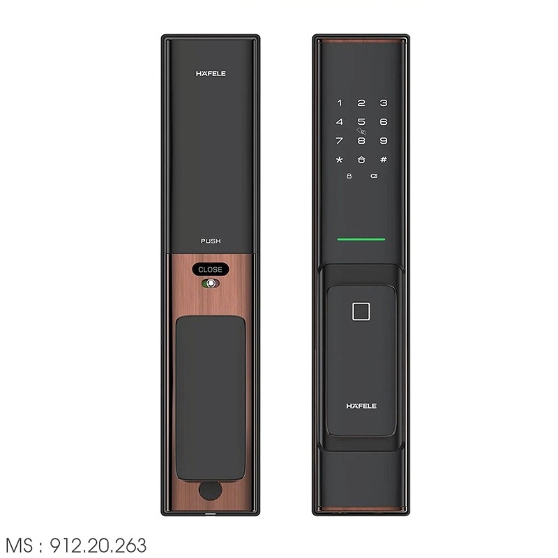 Khóa vân tay cao cấp PP8100 Hafele 912.20.26 7