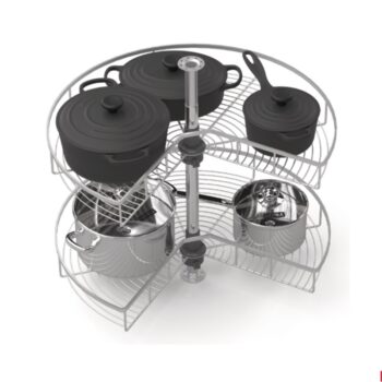 Mâm xoay 270 độ góc tủ bếp Mezzo Hafele 548.37.011(4