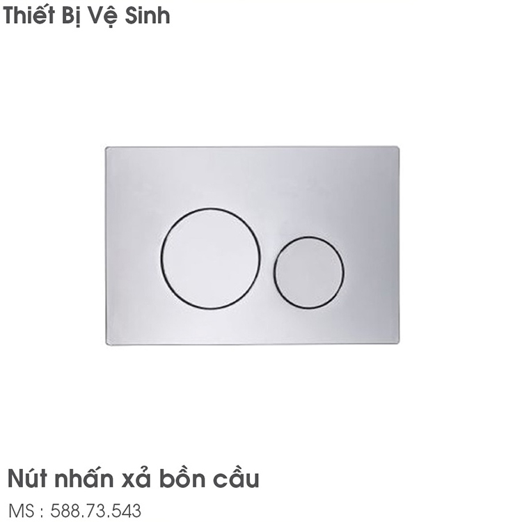Nút nhấn xả thải Mechanical tròn Hafele 588.73.543 3