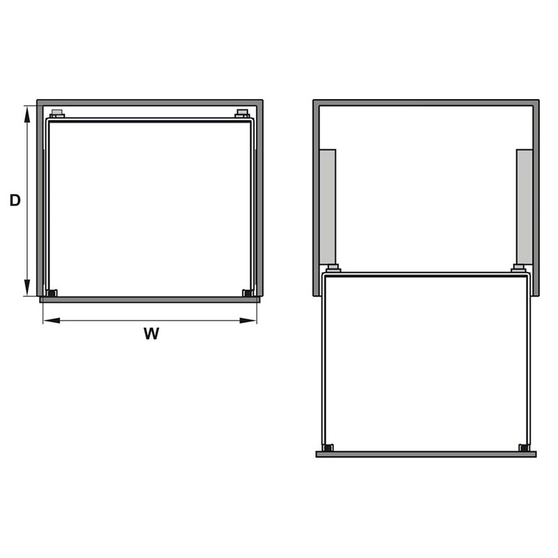 Rổ đựng chén đĩa Cappella Hafele 549.08 12