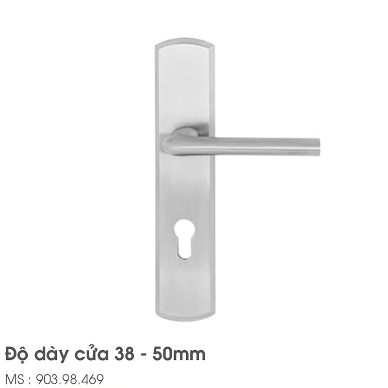Tay nắm gạt cửa chính đế dài Hafele 903.98.469 3