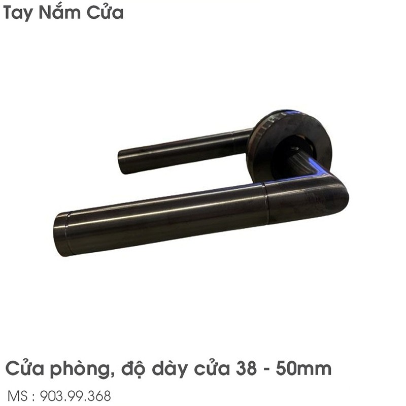 Tay nắm gạt cửa phòng Black Range Hafele 903.99.368 3