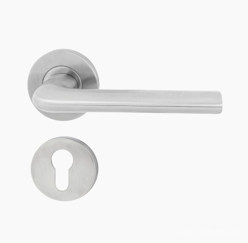 Tay nắm gạt cửa phòng Inox có nắp che Hafele 903.99.991 3