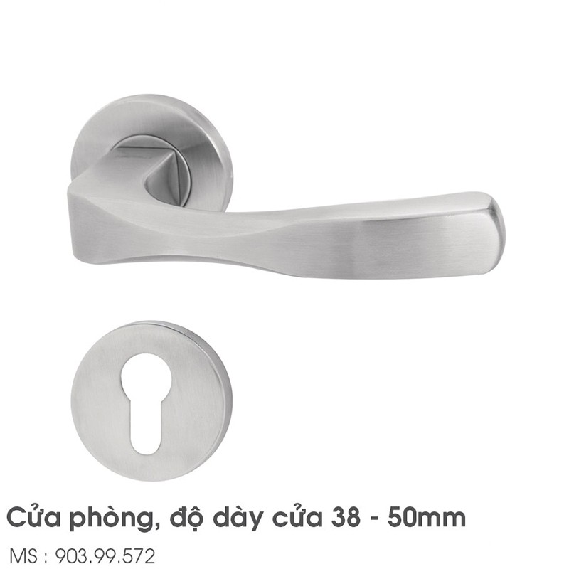 Tay nắm gạt cửa phòng cách điệu Hafele 903.99.572 3