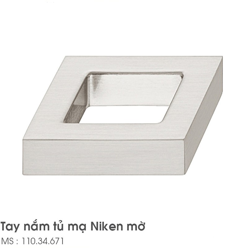 Tay nắm tủ ô vuông H1320 HAFELE 110.34.271 7