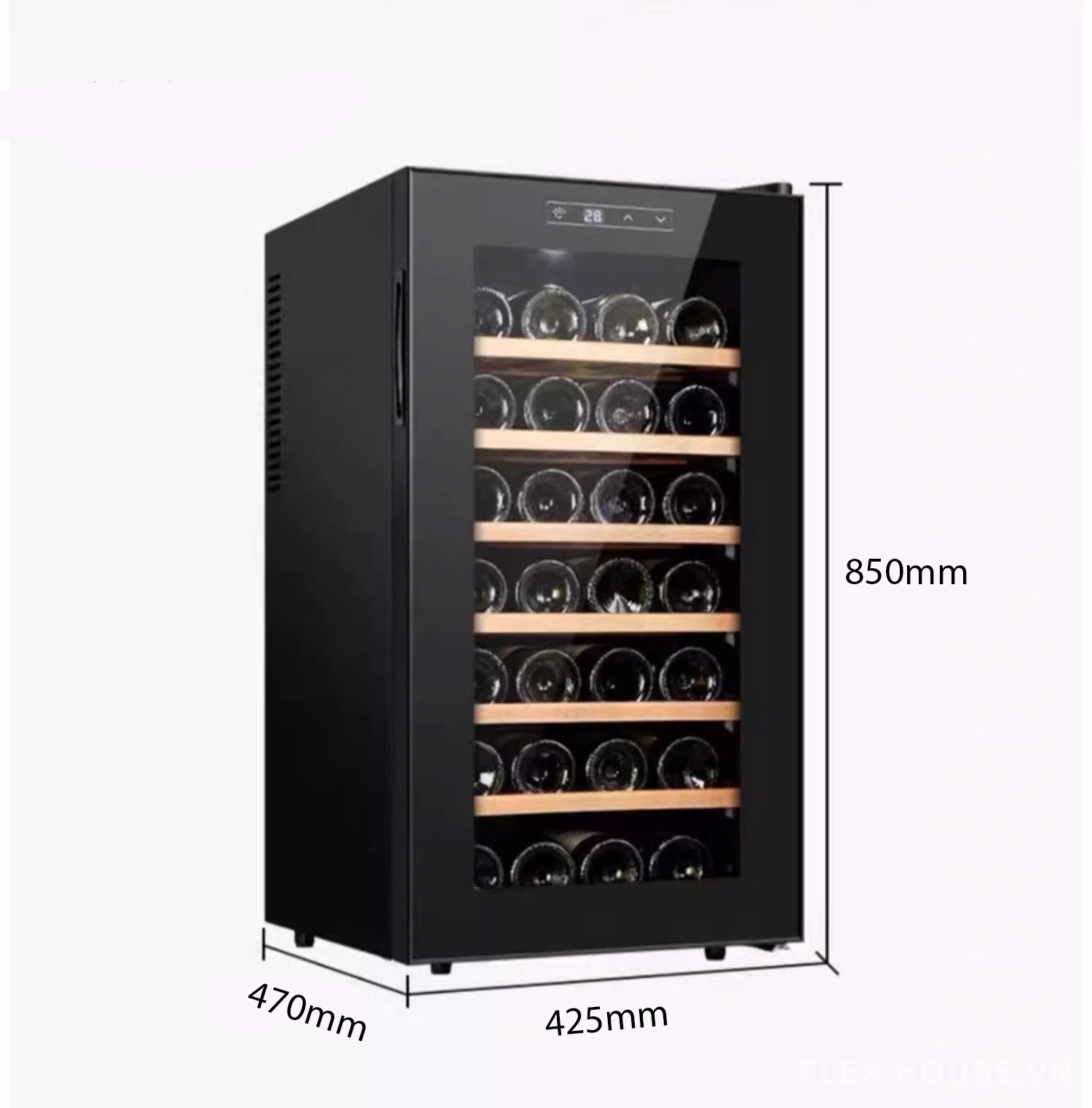 Tủ bảo quản rượu vang mini 30 chai DW-79SL 13