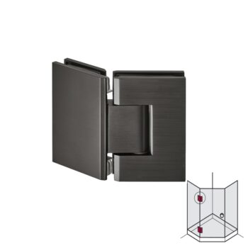 Bản lề phòng tắm 135 độ kính kính Hafele 981.77.904