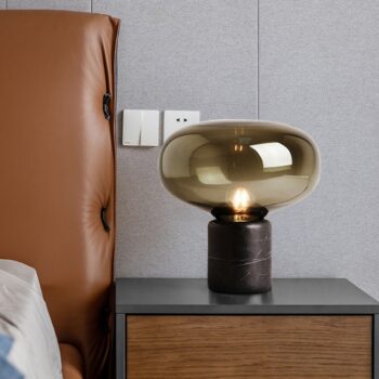 Đèn bàn đá cẩm thạch Bắc Âu nghệ thuật SF0082