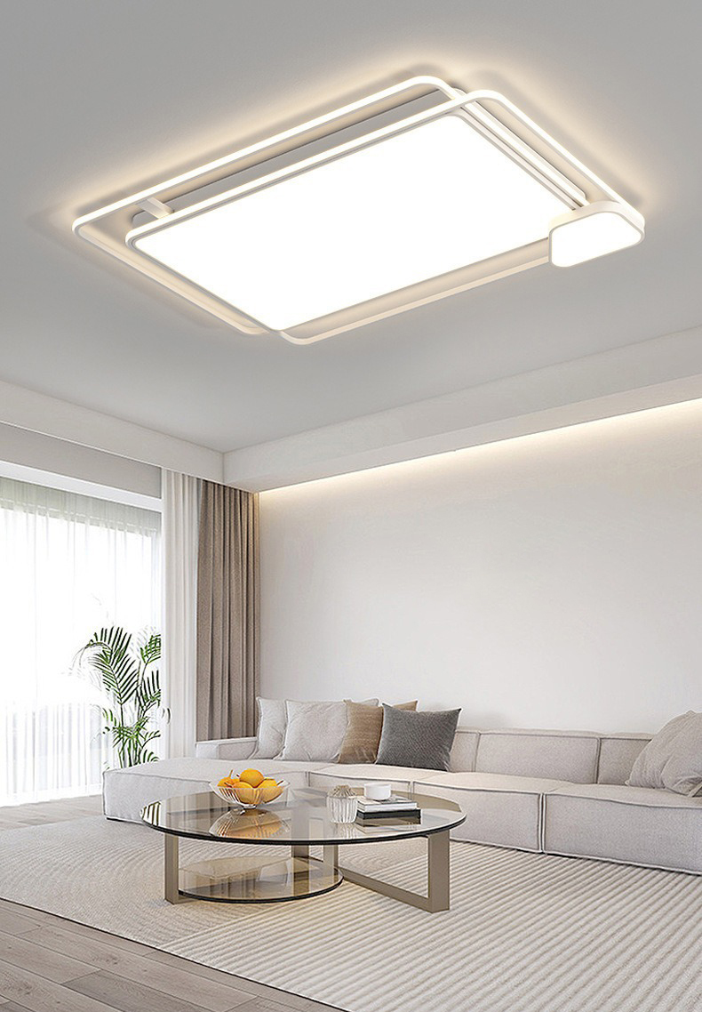 Đèn ốp trần hiện đại hình chữ nhật decor phòng NVC229