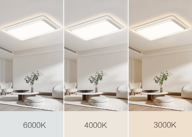 Đèn ốp trần phòng khách bảo vệ mắt NVC384