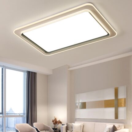 Đèn trần hình học chiếu sáng 360 độ độc đáo NVC775