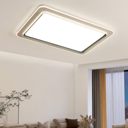 Đèn trần hình học chiếu sáng 360 độ độc đáo NVC775