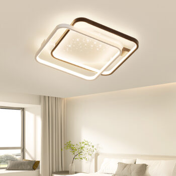 Đèn trần phòng ngủ hiện đại decor hình học NVC583